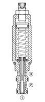 DR Pressure Reducing/Relieving, Direct Acting, Spool Type (DR08-01)