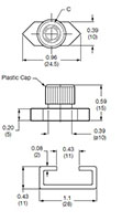 C-Rail Nut for Clamps, BUEGU Type