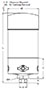 Dimensional Image for Desiccant Breathers - BDE