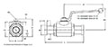 Dimensional Image for KHB/KHM Series with Split Flange