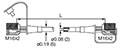 Dimensional Image for 1620 Series Test Points/Hoses (6003723)